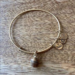 Alex and Ani cupcake bracelet